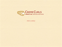 Tablet Screenshot of cremecurls.com
